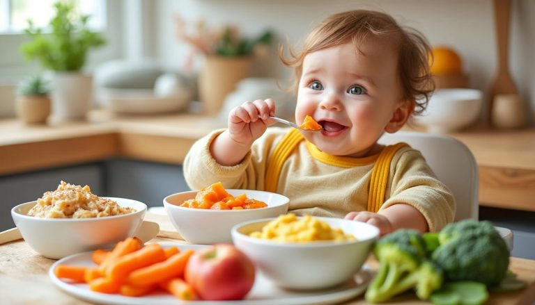 découvrez des idées de menus, recettes savoureuses et conseils pratiques pour diversifier l'alimentation de votre bébé de 11 mois en toute sécurité et gourmandise.