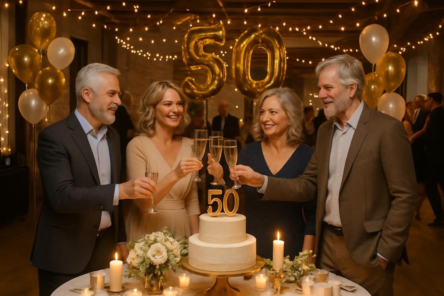 Anniversaire 50 ans : idées originales et conseils pour marquer le coup