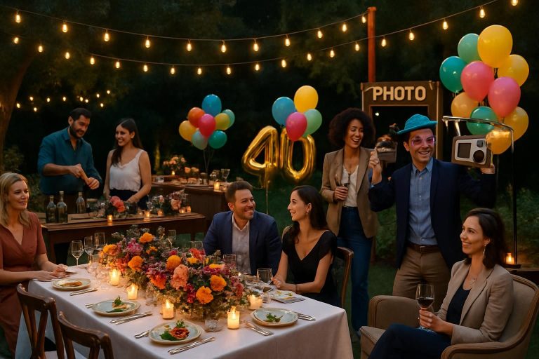 découvrez des idées originales, thèmes créatifs et activités uniques pour célébrer un anniversaire de 40 ans mémorable et inoubliable.