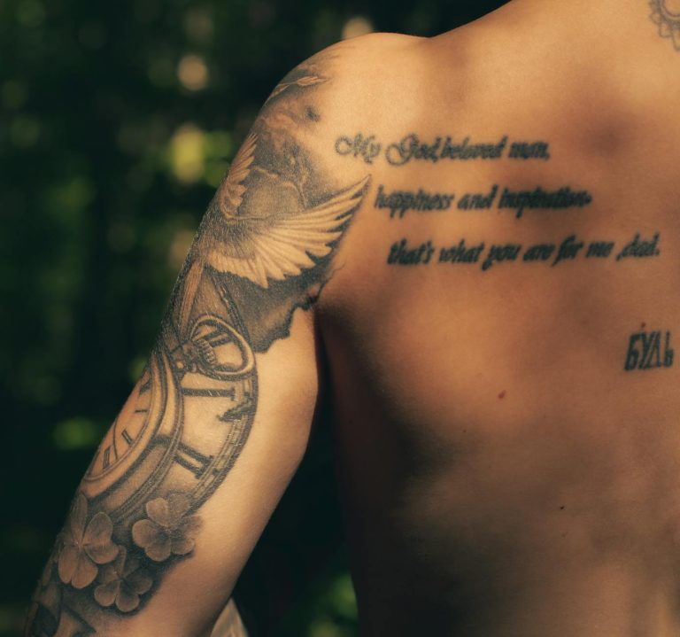 Phrase sur la vie tatouage — tatouage citation vie inspiration