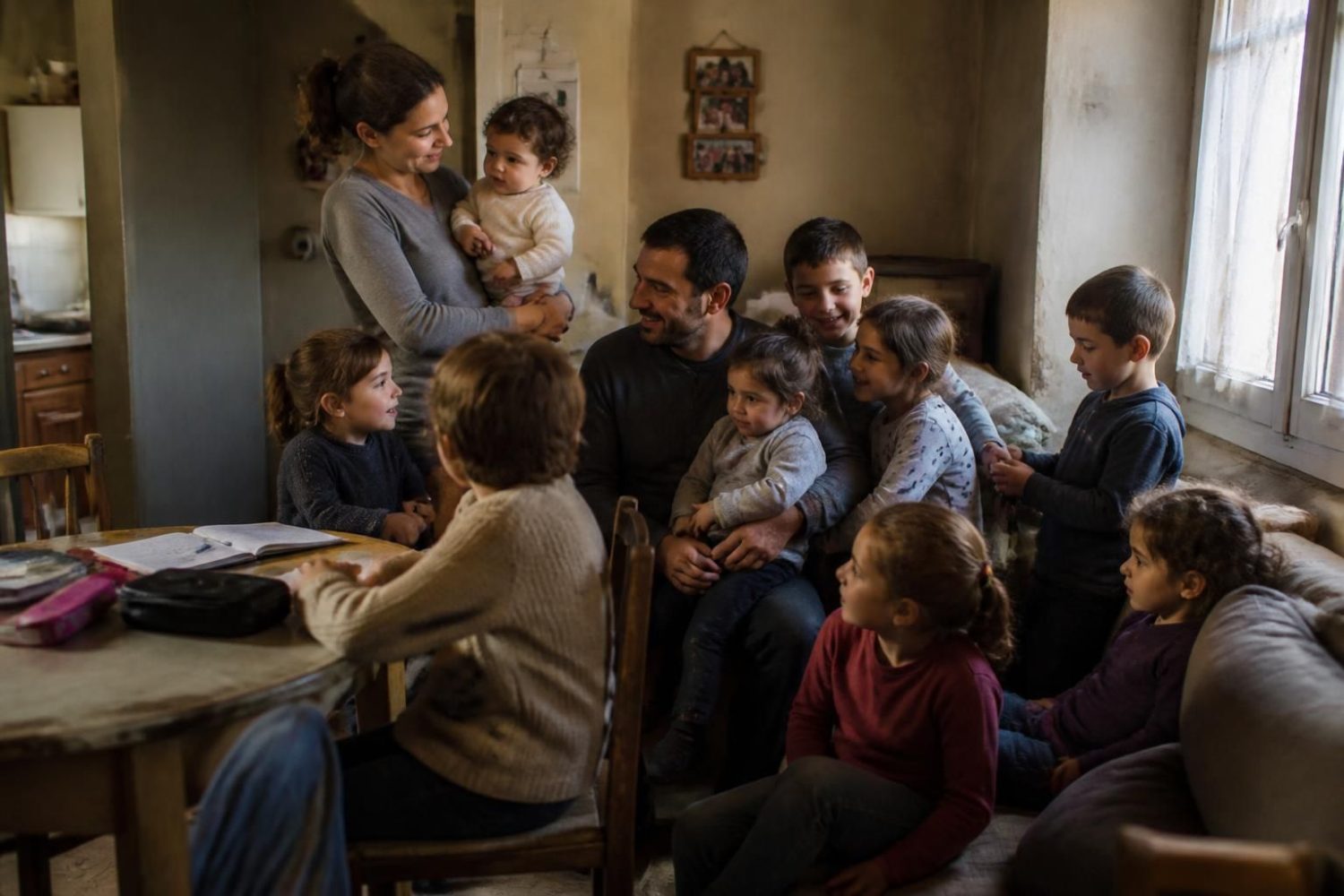 Allocations familiales pour 8 enfants sans revenus : les montants 2025